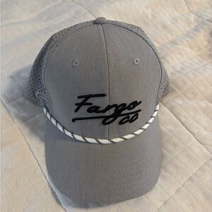 Gray Fargo ND North Dakota Country Club Golf Hat